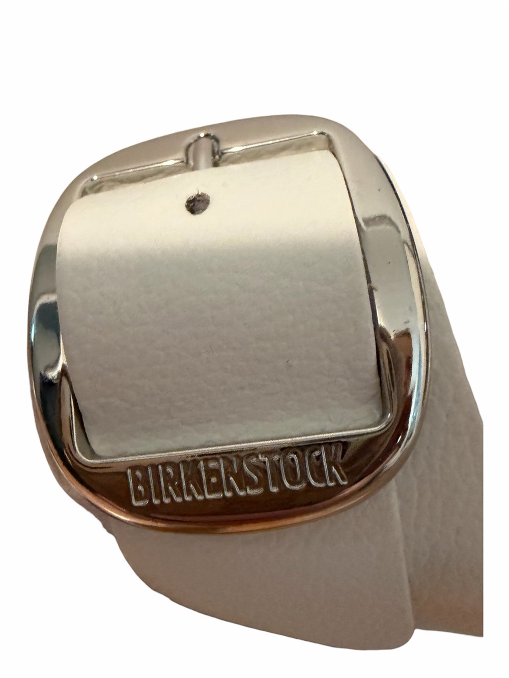 Birkenstock Arizona Big Buckle White Leather Sandals EU 36 - Picture 7 of 14